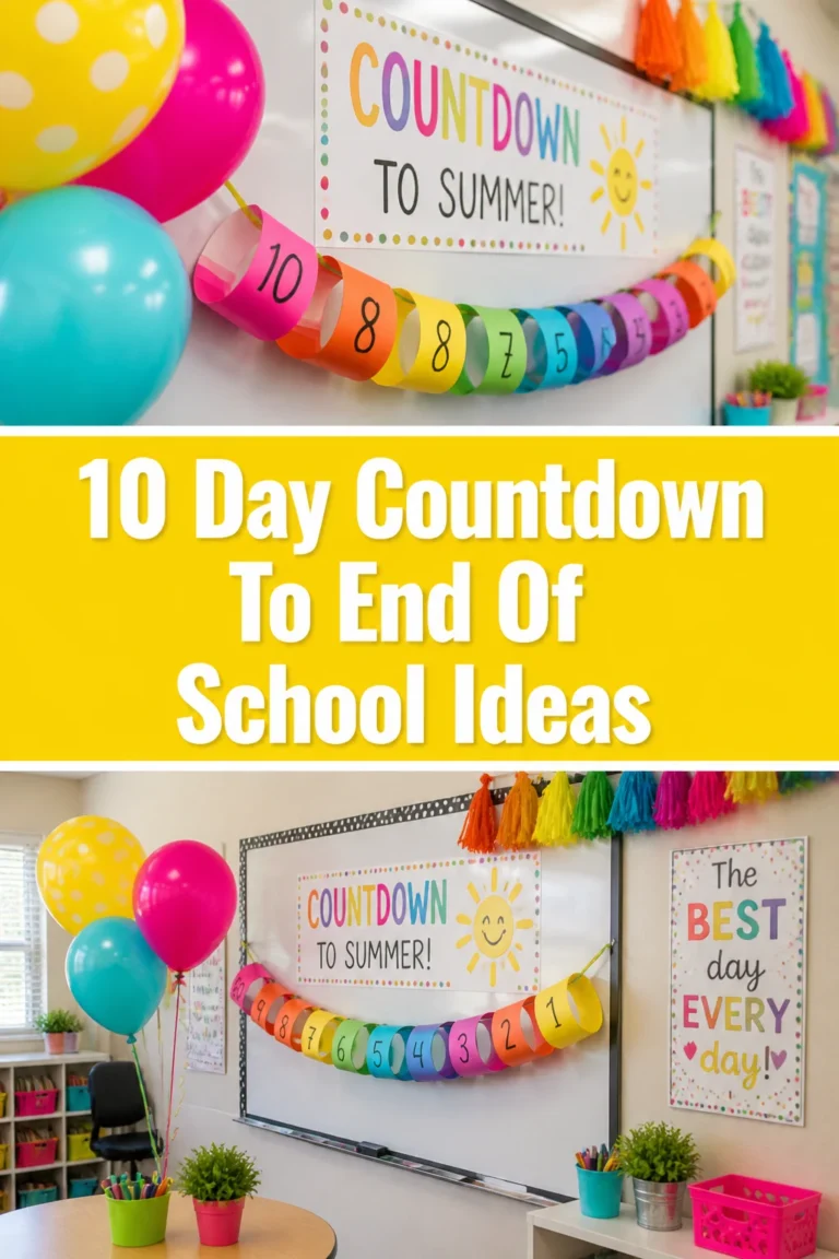🥳 10 Day Countdown To End Of School Ideas