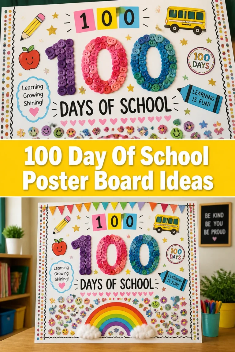 ⭐ 100 Day Of School Poster Board Ideas
