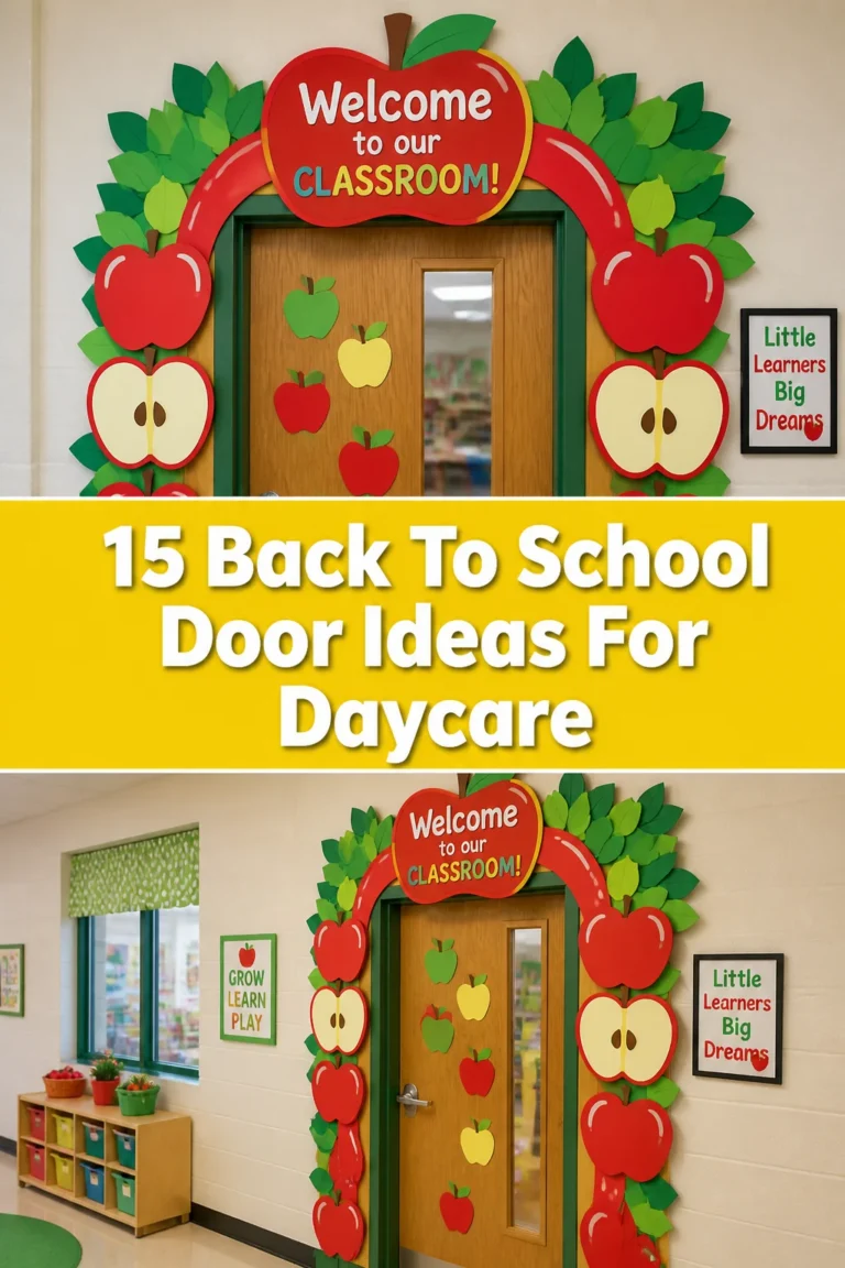 🍎 15 Back To School Door Ideas For Daycare