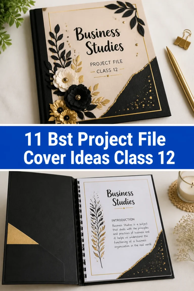 🎨 11 Bst Project File Cover Ideas Class 12