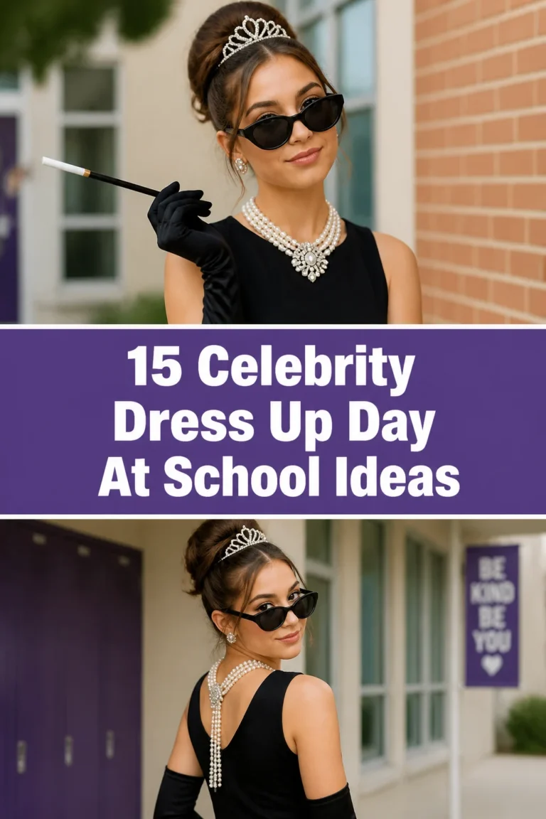 ✨ 15 Celebrity Dress Up Day At School Ideas