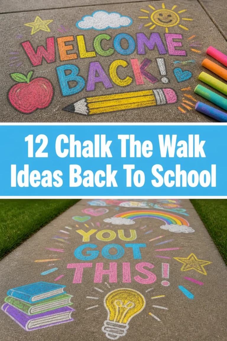 🎓 12 Chalk The Walk Ideas Back To School