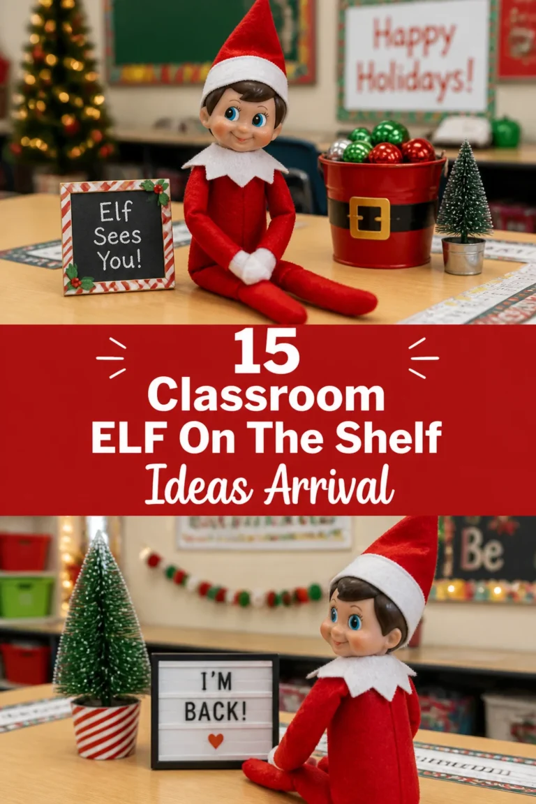 🎁 15 Classroom ELF On The Shelf Ideas Arrival