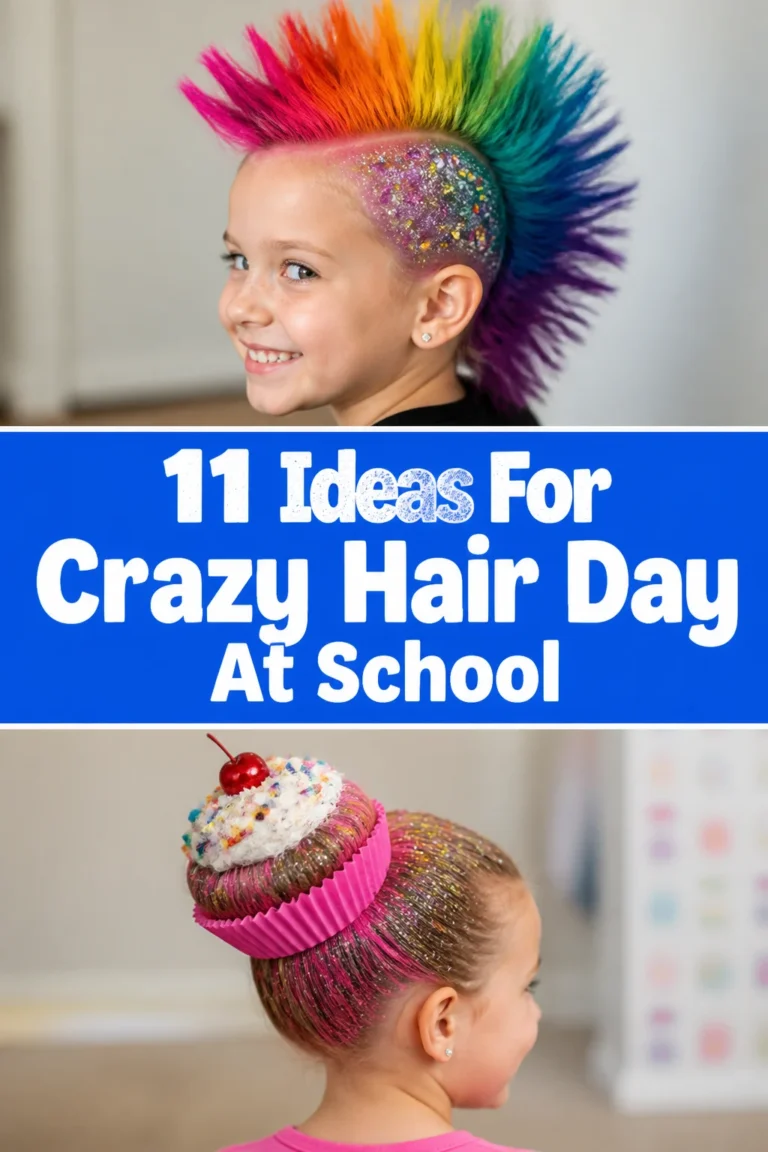 🦄 11 Ideas For Crazy Hair Day At School
