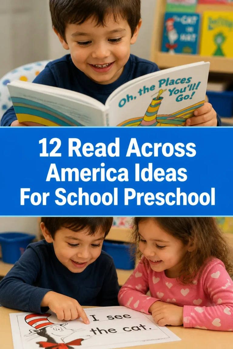 📚 12 Read Across America Ideas For School Preschool