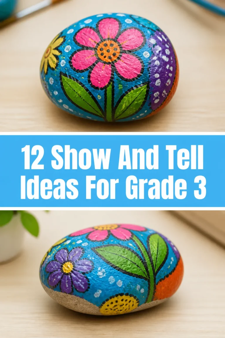🎒 12 Show And Tell Ideas For Grade 3