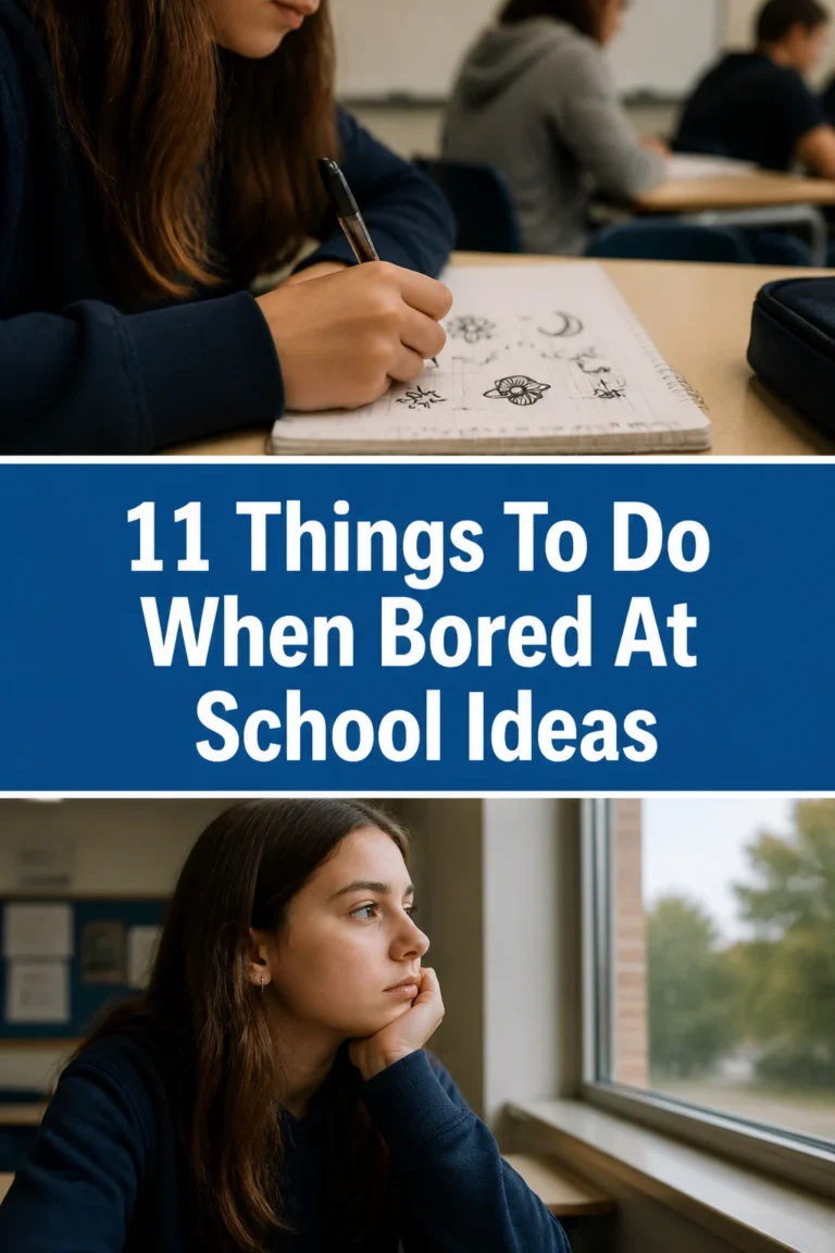 😴 11 Things To Do When Bored At School Ideas