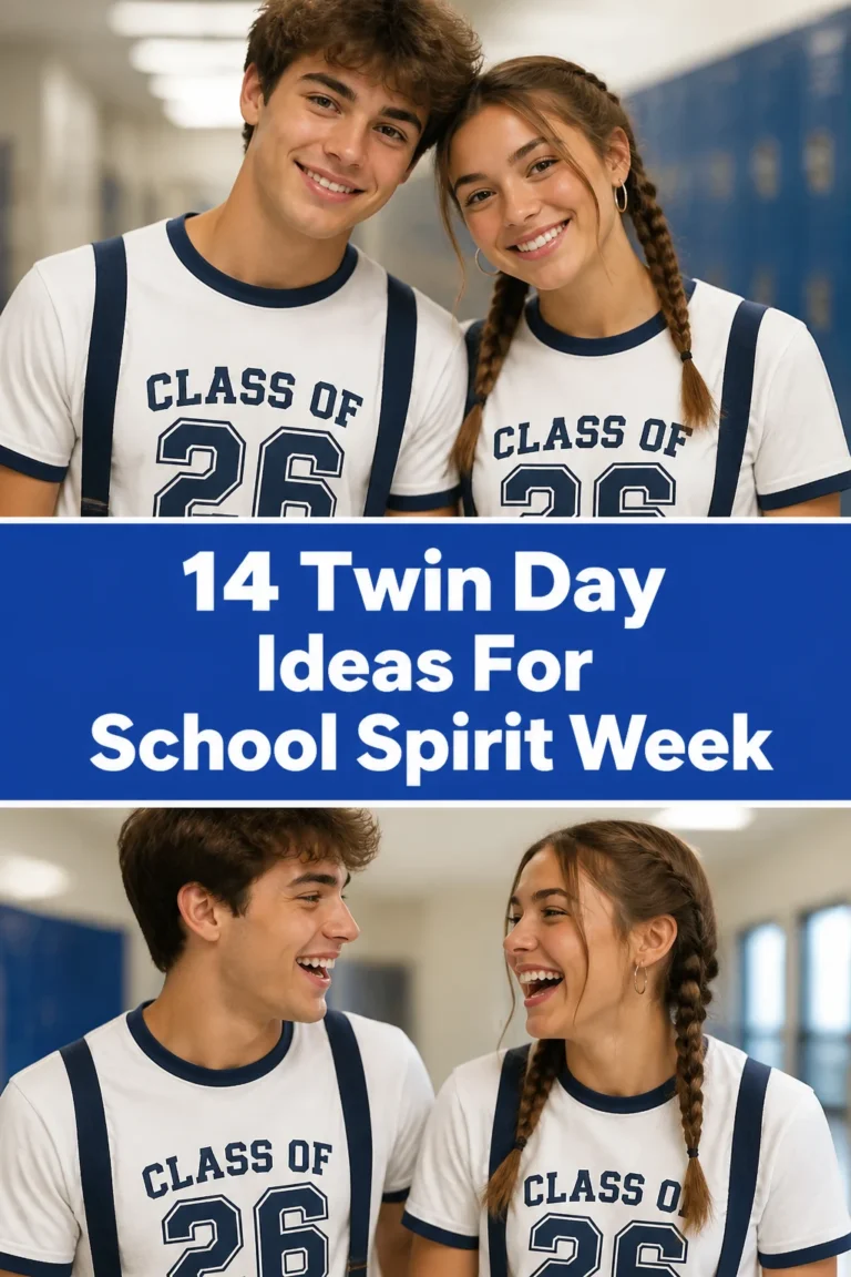 👯 14 Twin Day Ideas For School Spirit Week