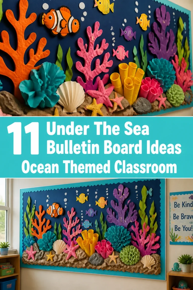 🌊 11 Under The Sea Bulletin Board Ideas Ocean Themed Classroom