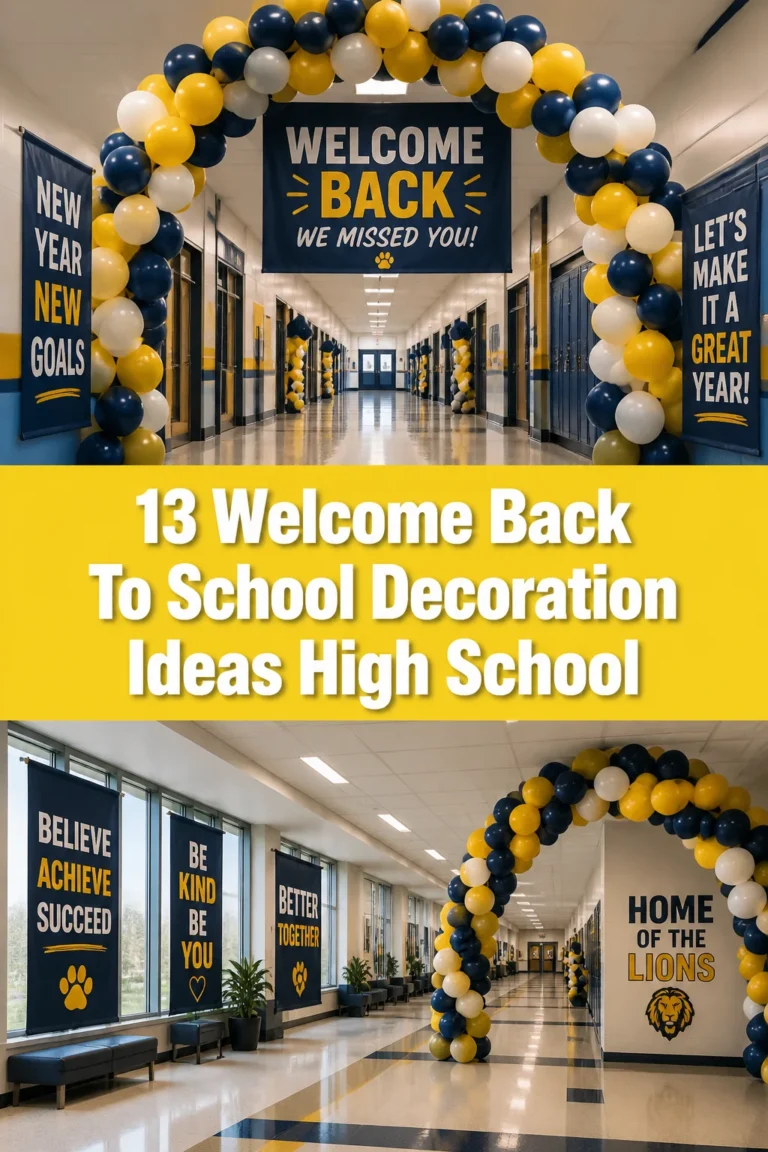 ✨ 13 Welcome Back To School Decoration Ideas High School