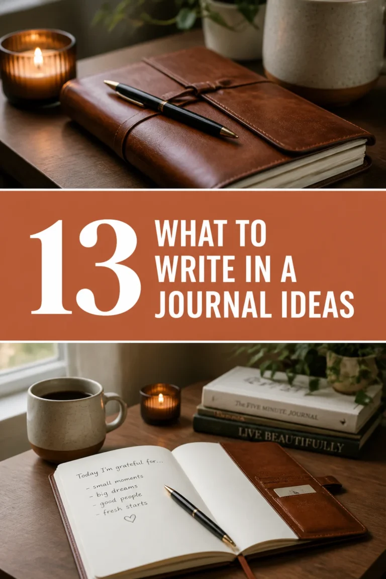 ✍️ 13 What To Write In A Journal Ideas