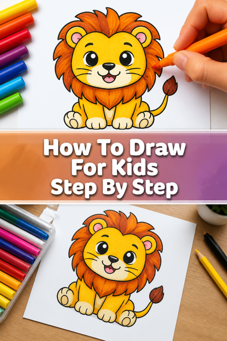 🎨 How To Draw For Kids Step By Step