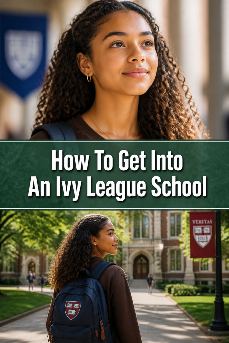🎓 How To Get Into An Ivy League School
