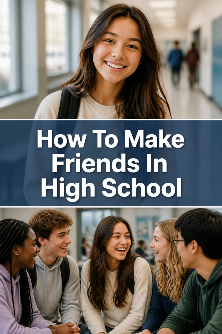 🤝 How To Make Friends In High School