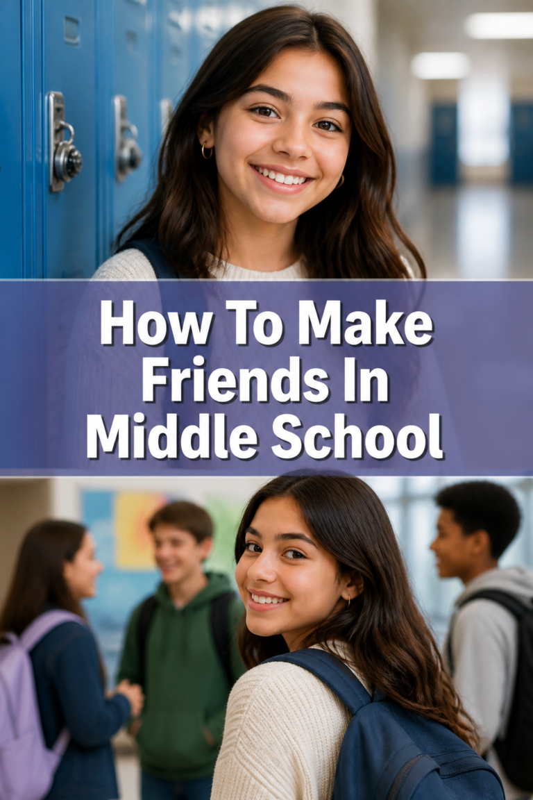 🤝 How To Make Friends In Middle School