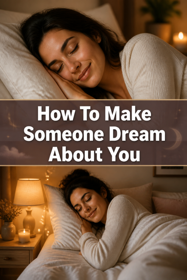 💭 How To Make Someone Dream About You
