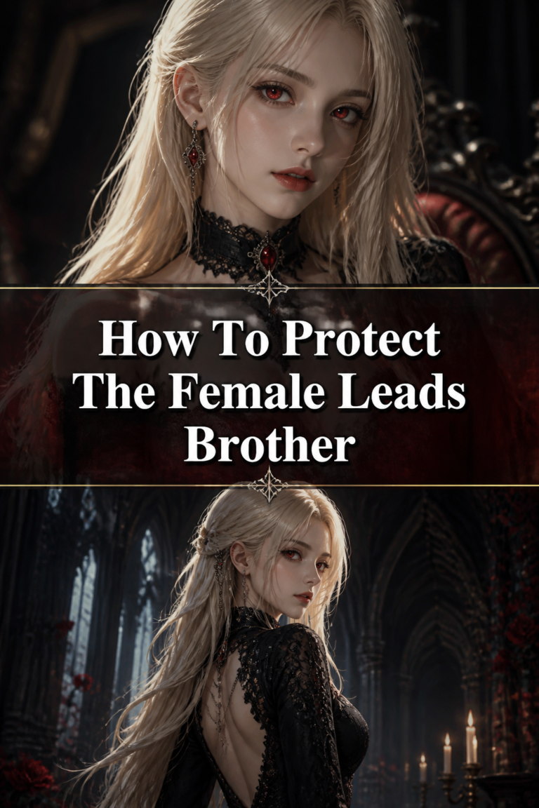 🦋 How To Protect The Female Leads Brother