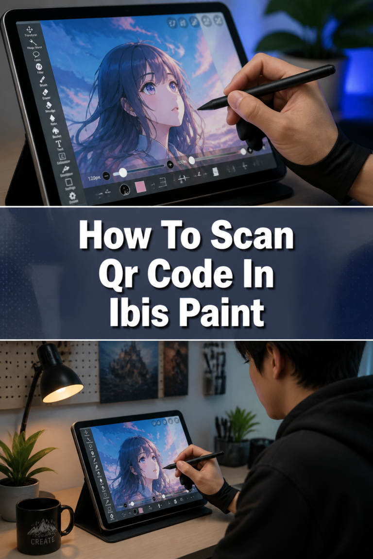 🎨 How To Scan Qr Code In Ibis Paint