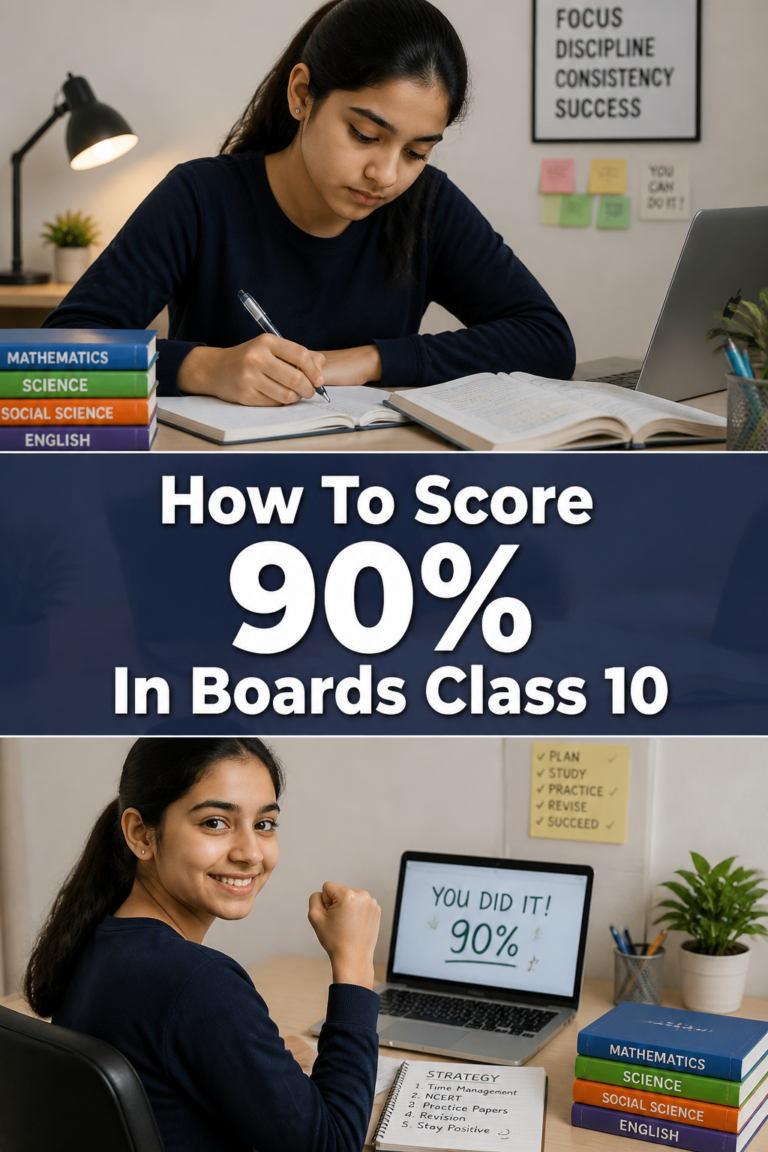 🎓 How To Score 90% In Boards Class 10