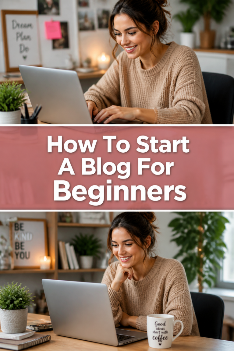 ✍️ How To Start A Blog For Beginners