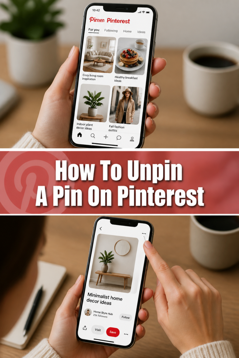 📌 How To Unpin A Pin On Pinterest