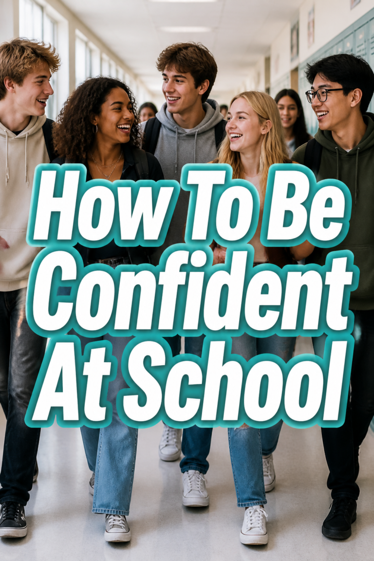 ⭐ How To Be Confident At School