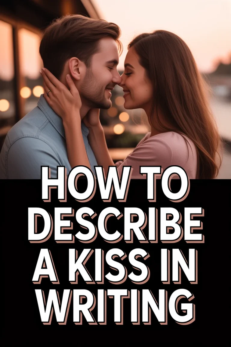 💋 How To Describe A Kiss In Writing