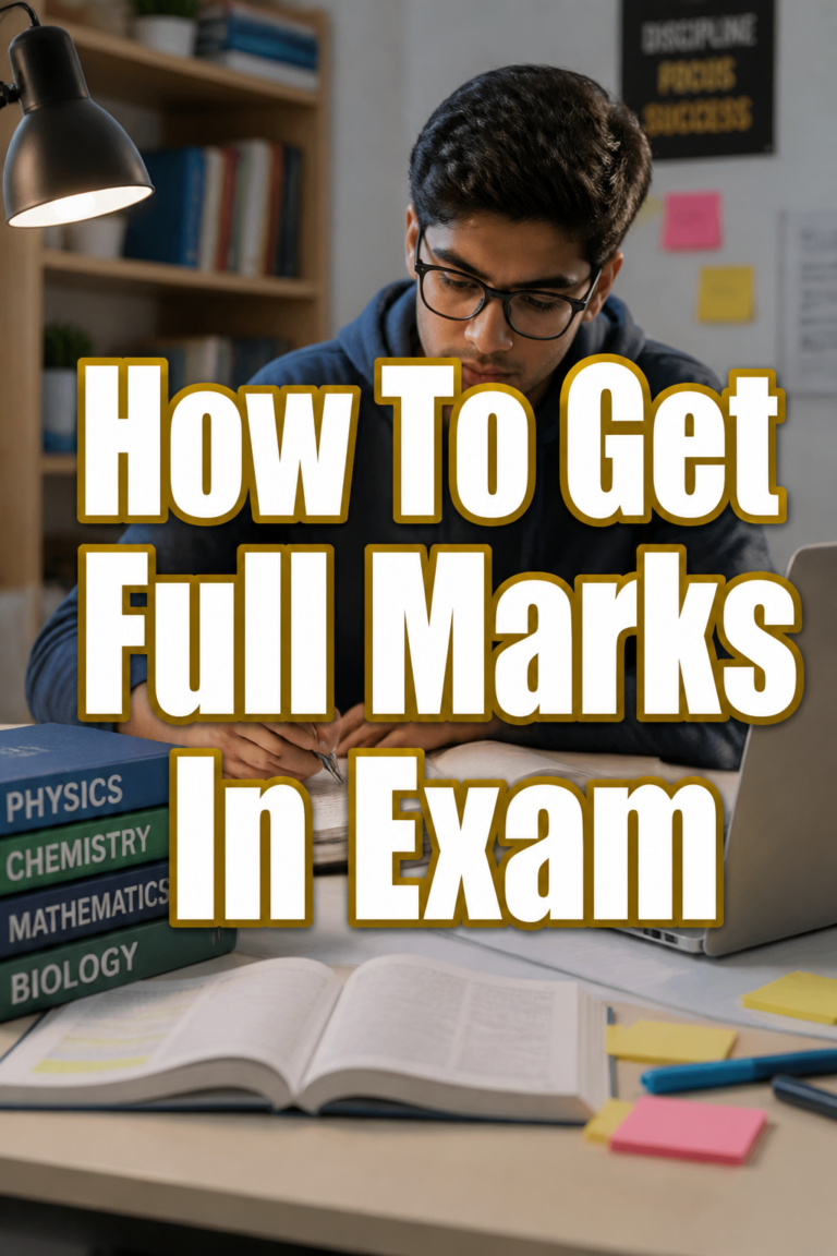 🎯 How To Get Full Marks In Exam