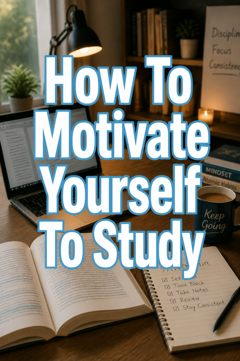 🧠 How To Motivate Yourself To Study