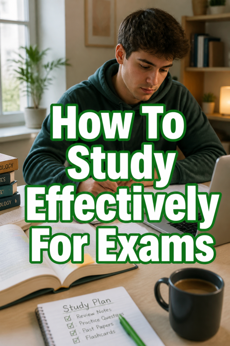 📚 How To Study Effectively For Exams