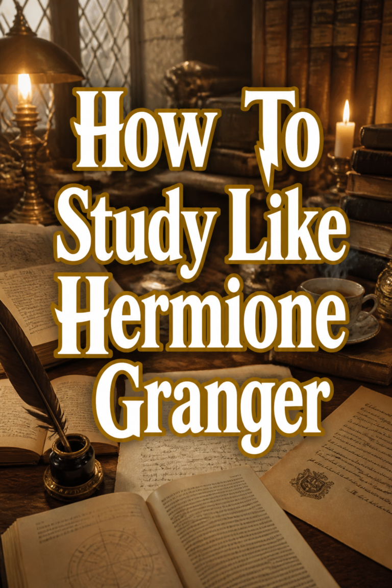 📚 How To Study Like Hermione Granger
