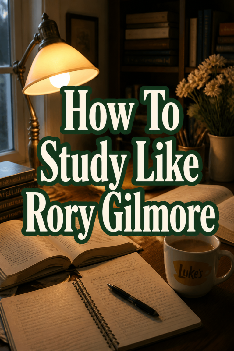 📚 How To Study Like Rory Gilmore